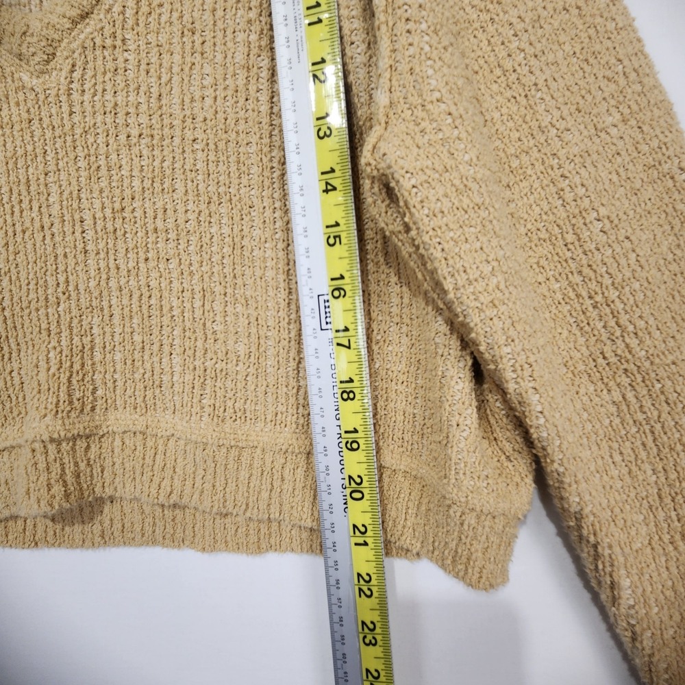 Free People Women's Cozy Chic Casual Sweater Tan Size L - Picture 6 of 7